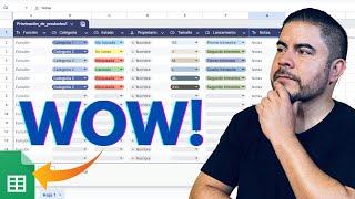 Tablas en Google Sheets: ¡Esto no me lo esperaba!
