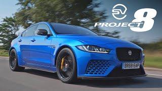 Jaguar XE SV Project 8 Touring: Road Review | Carfection 4K