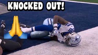 Ceedee Lamb HEAD INJURY Vs Saints  Cowboys Vs Saints 2024 highlights