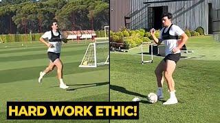 Harry Maguire also showed his hard work with individual training during season break | Man Utd News