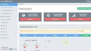 Dashboard LeadPropeller Tutorial