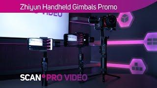 Zhiyun Hand-held gimbals at Scan Pro Video - 20% off!