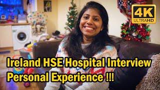 IRELAND HSE HOSPITAL JOB INTERVIEW DETAILS & PERSONAL EXPERIENCE | IRELAND | Vlog #328