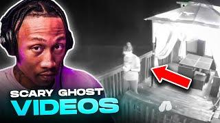 10 SCARY Ghost Videos That WILL Give You The CREEPS ! [ Nukes Top 5 ] (REACTION!!!)