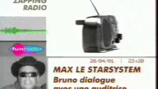 Bruno du Touring au Zapping de Canal - 20 Avril 2001