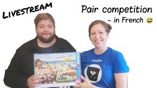 A new pair puzzle competition - in French! :'D (Livestream)