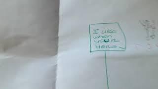 if your wife or girlfriend gives you a note like this, do not point out the non-standard English