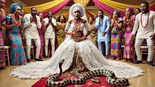 SHE GAVE BIRTH TO SNAKE ON HER WEDDING DAY#africanfolktales #tales #movie