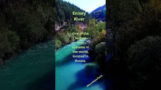 Enisey River #shortwaterfacts #learning #life #shortsfeed #education #shortsvideo #water