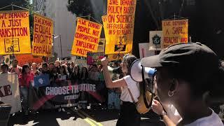 Youth-Led Climate Strike in San Francisco - Protesting at ICE