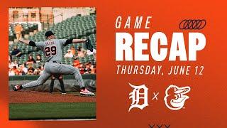 Game Highlights: Skubal Pitches 7 Shutout Innings, Parker Meadows Blasts a 3-Run Shot | 6/12/25