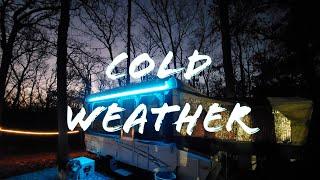 Pop Up Camping in COLD Weather | Pop Up Camper Modifications, Items to Bring, & Considerations!