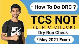 TCS NQT DRC TEST | Dry Run Check | How To Give DRC | Protocols Of Online Exam | All Explained