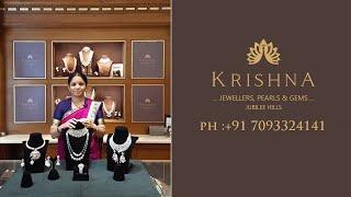 #Diamondjewellery | కృష్ణ జెవెల్లెర్స్ - Krishna Jewellers Pearls & Gems | Ph 7093324141