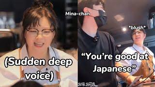 jeongyeon’s *deep* voice when speaking japanese, then there’s sana