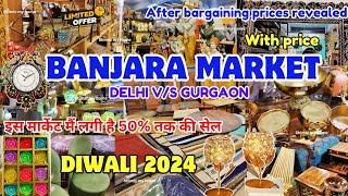 Banjara Market Gurgaon |*New* Home Decor & Furniture Market| Banjara Market 2024 | BANJARA MARKET