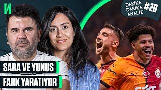 SARA VE YUNUS FARK YARATIYOR I GALATASARAY 1-0 ALANYASPOR I DAKİKA DAKİKA ANALİZ #20