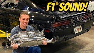 The Cheapest Ferrari 348 Gets the Most Expensive Exhaust: CAPRISTO F1 SOUND!