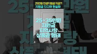 속보! 25만원 민생지원금 내달 지급?! 드디어 현실화 됩니다. 2024 지원금 / 복지 정책