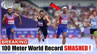 Jaydin Blackwell's Historic 100m T38 Paralympic Win – New World Record! 