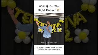 Short 577 | Wait for the right Partner | VKR