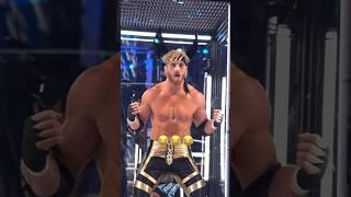 Logan Paul makes good use out of his time chillin’ in the pod  #WWEChamber