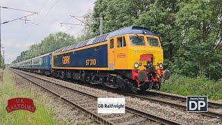 Trains on the ECML 15/6/24. Lots of fast and furious action, and a final journey!!!!!