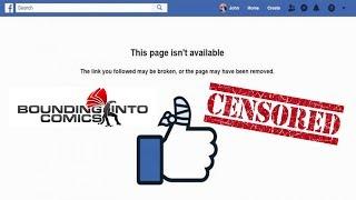 Bounding Into Comics Censored And Banned From Facebook