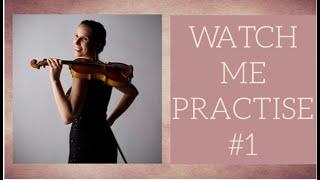 Watch me practice #1 Bach Presto