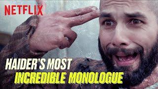 Shahid Kapoor's Iconic Speech from #Haider