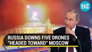 Russia Shoots Down Five Drones Targeting Moscow; Vnukovo Airport Temporarily Shut | Updates
