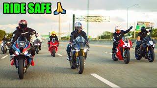 A Ride I'll NEVER Forget  | M1000rr, R1M, RSV4, Panigale V4R FLG Ride