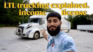 LTL Trucking Explained | How it Works ? income | license