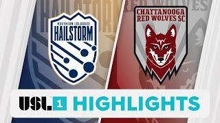 9.21.2024 | Northern Colorado Hailstorm FC vs. Chattanooga Red Wolves SC - Game Highlights