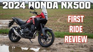 2024 Honda NX500 First Ride Review - The CB500X gets a makeover!