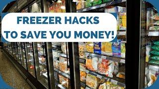 ZERO FOOD WASTE FREEZER HACKS TO SAVE MONEY NOW! FRUGAL LIVING!