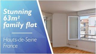 Stunning 63m² family flat, located close to a friendly and lively district in Suresnes - A22397ARD92