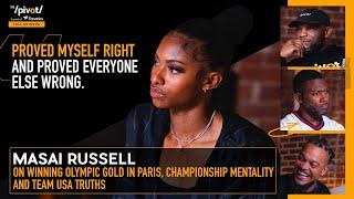 Masai Russell Olympic Gold Medalist on underdog mentality, Paris stories & Team truths | The Pivot