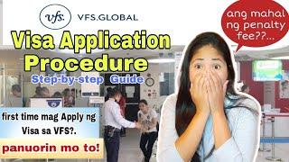 VFS global Visa Application Procedure - mga dapat gawin sa araw ng Appointment (Complete Guide)