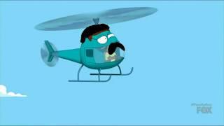 ClevelandCopter - Cleveland Brown's Helicopter - Family Guy