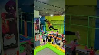 Trampoline high jump #viralvideo #trending #sportlovers #youtubeshorts #subscribe