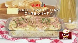 Try this Pinoy Carbonara recipe with CDO Sweet Ham