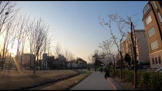 D8 [4K] Walk Seoul Korea. 경의선숲길(홍대입구역-가좌역). Gyeonguiseon Forest (Hongik University Station). 2020.03