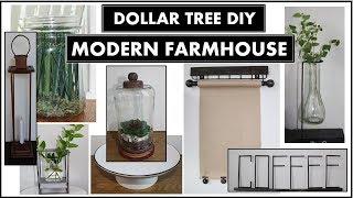 8 DOLLAR TREE DIY MODERN FARMHOUSE DECOR IDEAS 2020 | MAGNOLIA Inspired