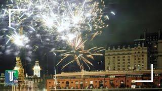 LIVE from Buenos Aires! The city is DRESSED up to WELCOME 2025