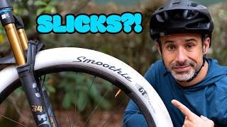 I Tested SLICK Tires On My Mountain Bike