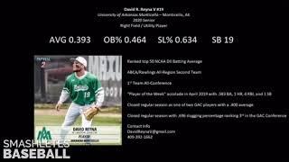 David Reyna V 2019 Baseball Highlights
