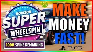 Forza Horizon 5 Money Glitch - Easy Super Wheelspins & Credits Method