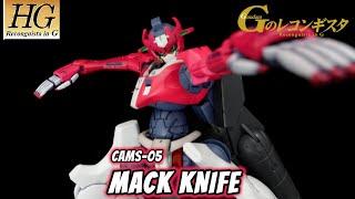 HG Mack Knife Review | Gundam: Reconguista in G