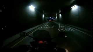 Fish & chips and riding through a tunnel